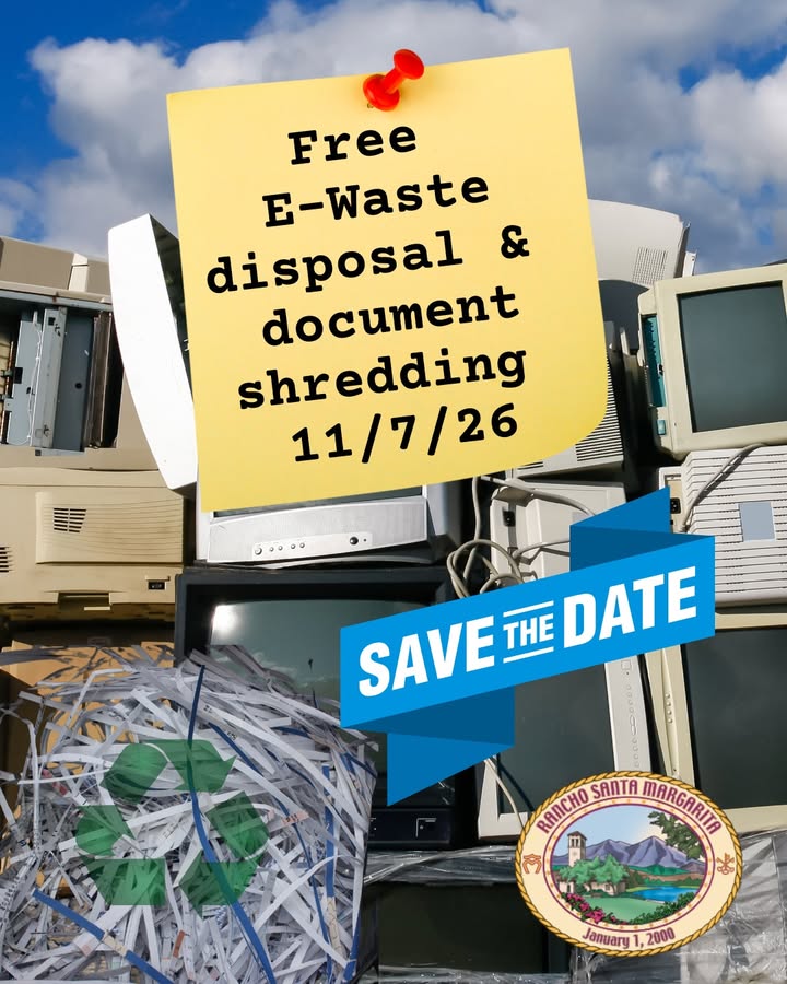 🗓️ Save the Date! ♻️📄 Mark your calendar for Saturday, November 7, 2026, from 8:...