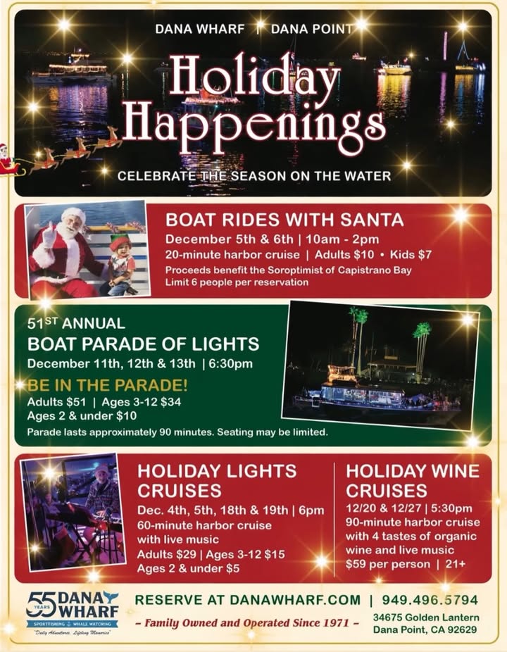 Santa’s trading his sleigh for a boat! 🎅🛥️🎄 It’s that time of year again—get rea...