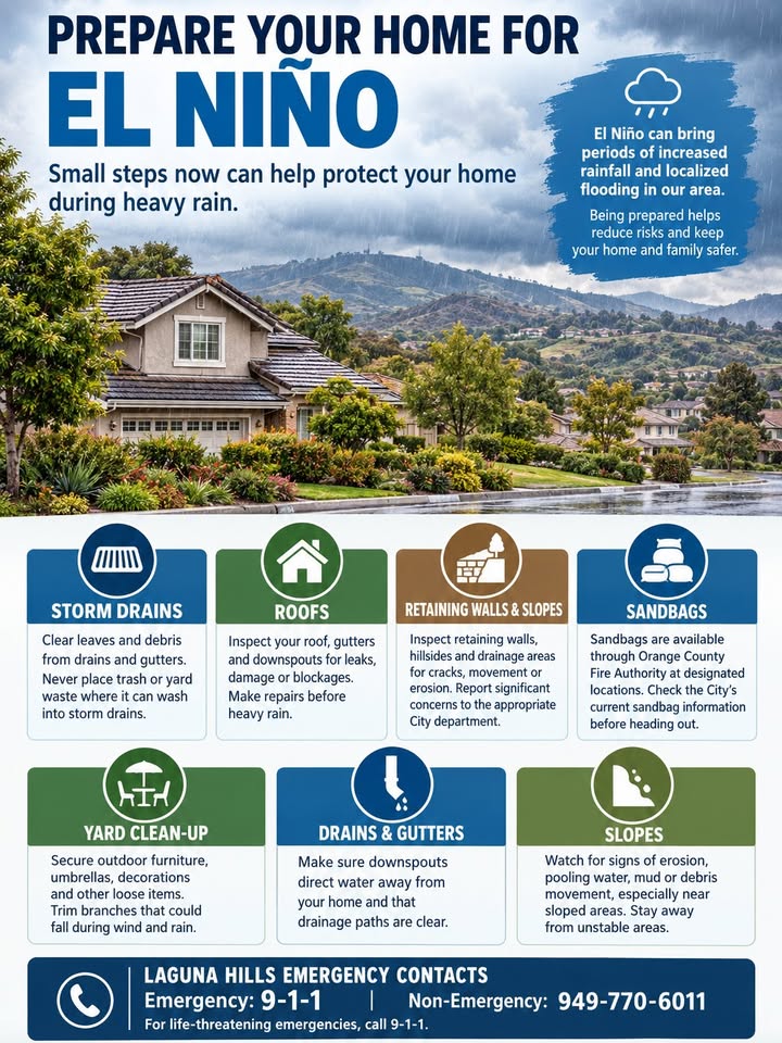 Rainy season is almost upon us. Take a few simple steps now to help protect...