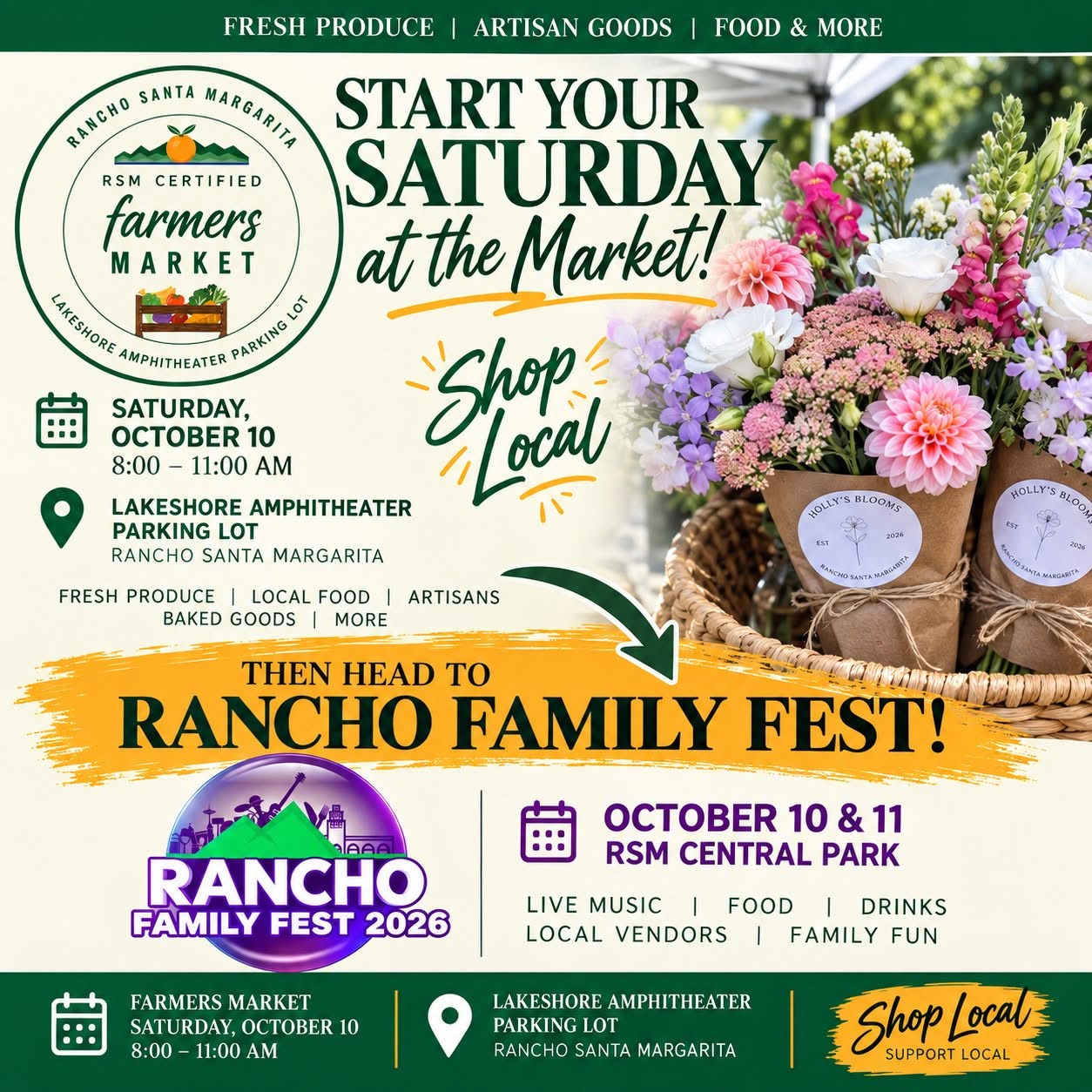 Two days of music, food, and fun for the whole Rancho Santa Margarita family!
