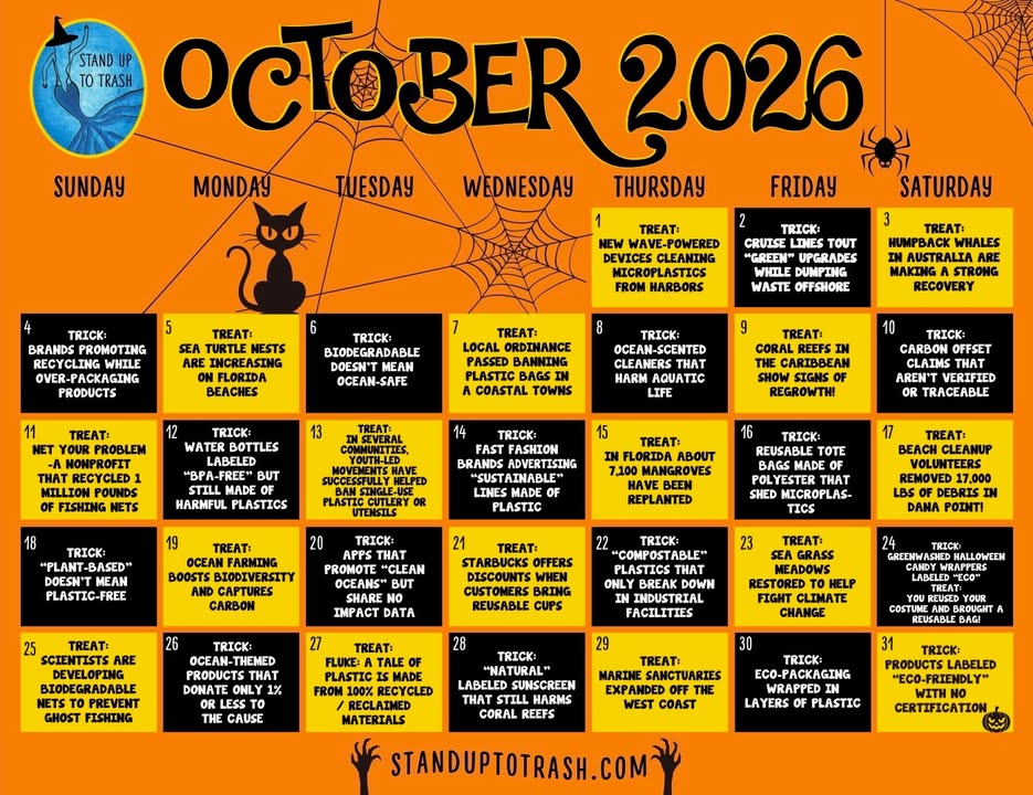 🎃🌊 TRICK OR TREAT? 👻✨

It’s October 1st, and all month long we’re playing a litt...