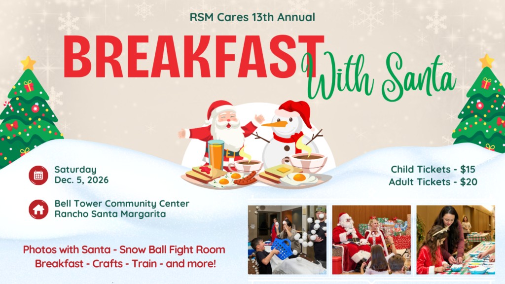 🎅🎄 Tickets Are Now On Sale for RSM Cares' 13th Annual Breakfast with Santa!

A c...
