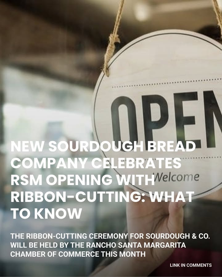 The ribbon-cutting ceremony for Sourdough & Co. will be held by the Rancho...