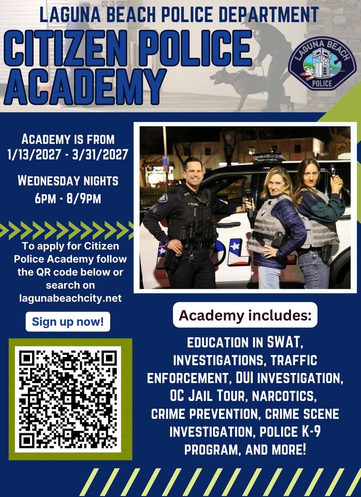 Join our Citizen Police Academy class that starts this upcoming January 2027!...
