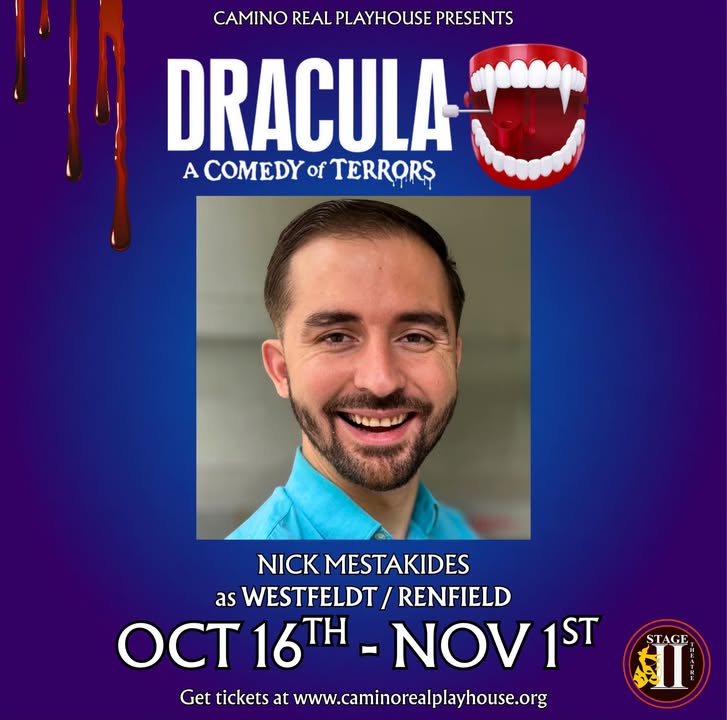 Nick Mestakides stars as Westfeldt/Renfield, in our upcoming production of...