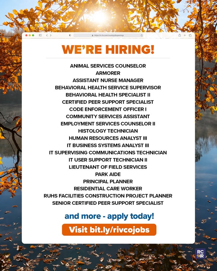 🍂 Leaves are falling, opportunities are calling! We’re hiring! Visit bit....