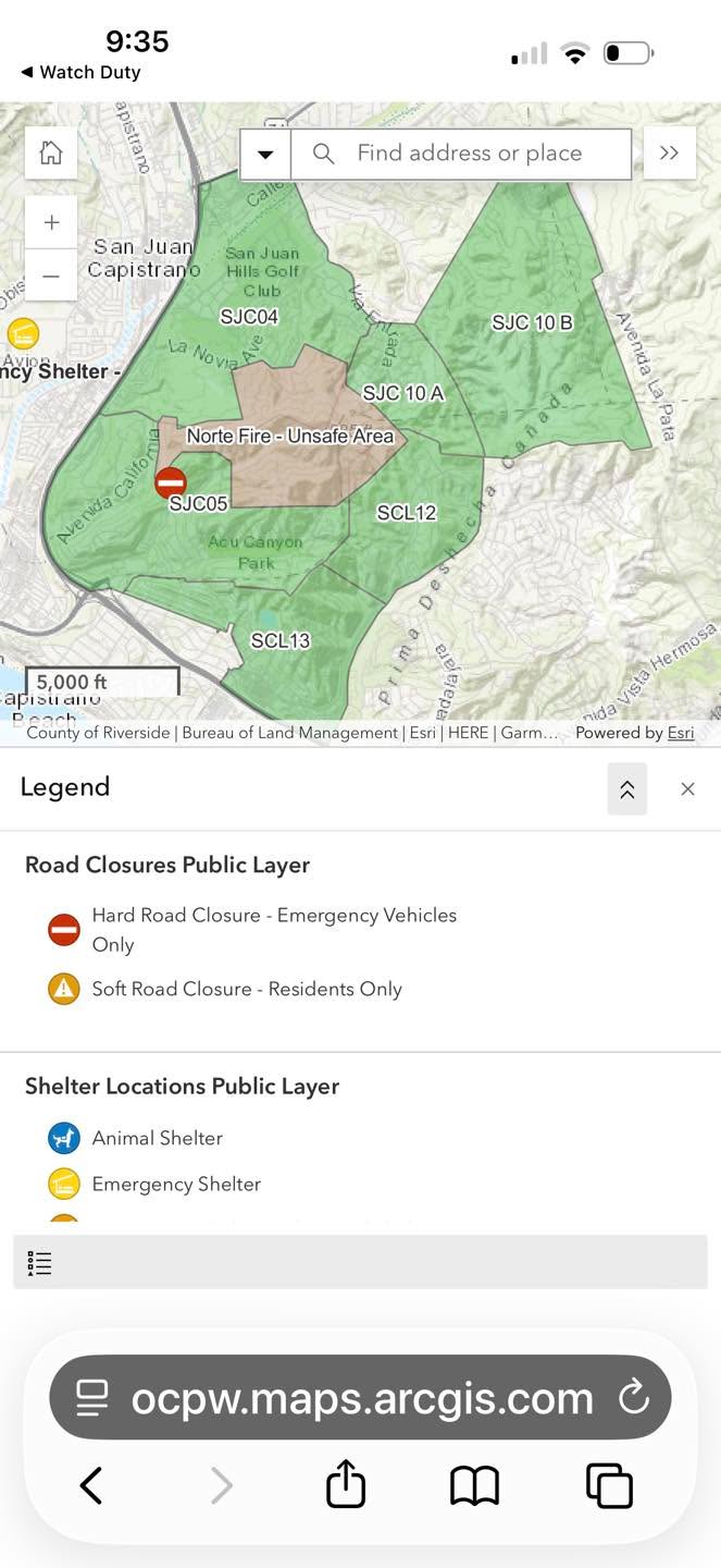 Norte Fire Evacuations Lifted: burn scar area remains out of bounds: 🔥

All ev...