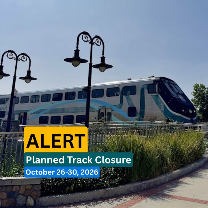 ⚠️𝗥𝗘𝗠𝗜𝗡𝗗𝗘𝗥⚠️ From Monday, October 26 to Friday, October 30, Metrolink Orange Cou...