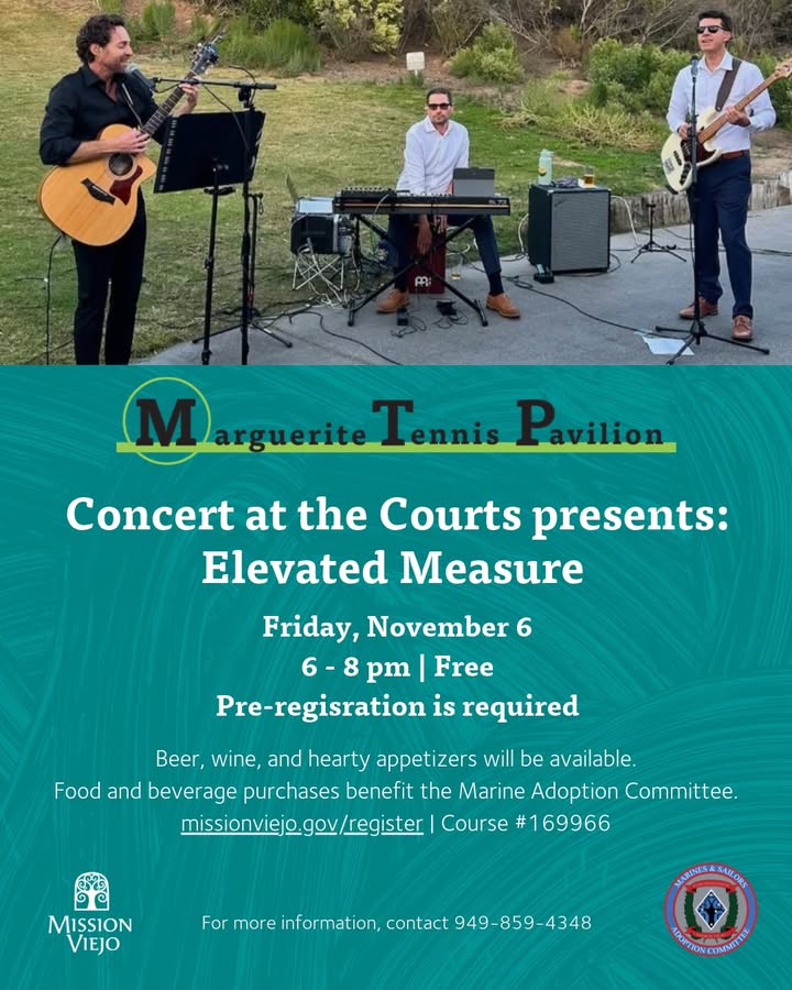 Marguerite Tennis Pavilion is excited to present a free new live music series,...