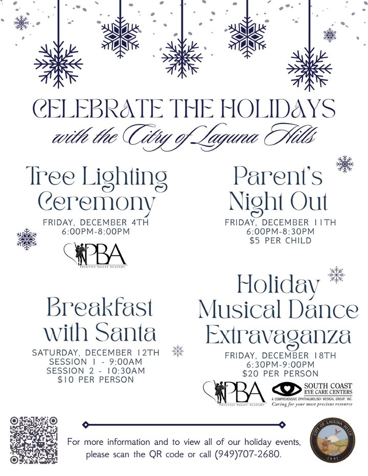 Our holiday event schedule is here! ❄️Get ready for a winter full of fun! ⛄Ev...