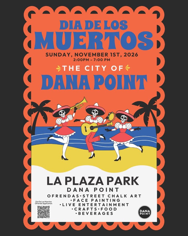 📅 Save the Date! Día de los Muertos Celebration 🌼

Join the City of Dana Point o...