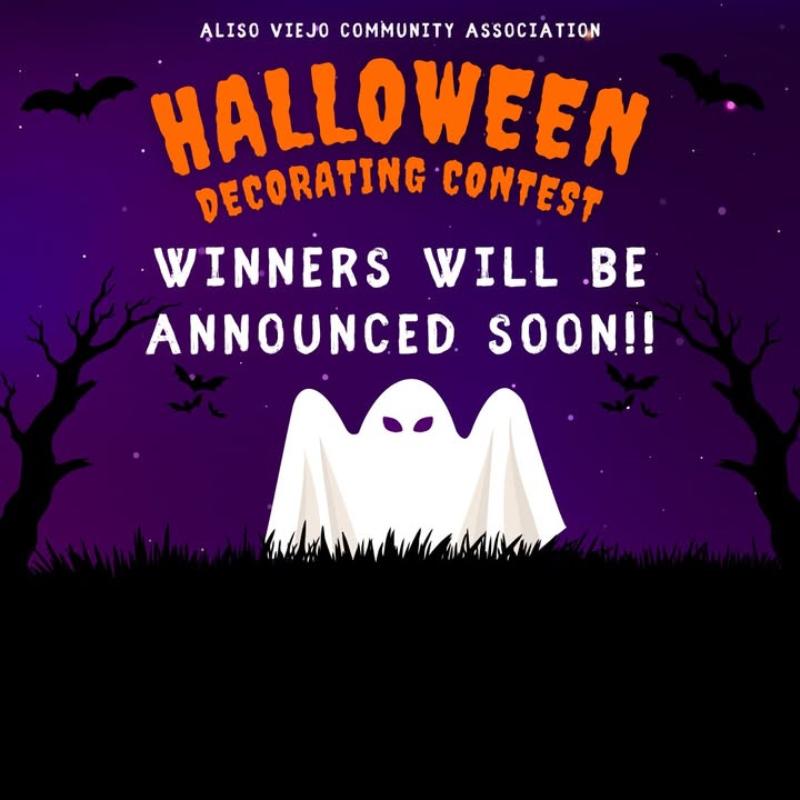 Hey Aliso Viejo!!!!

Keep an eye out for our Halloween Decorating Contest...