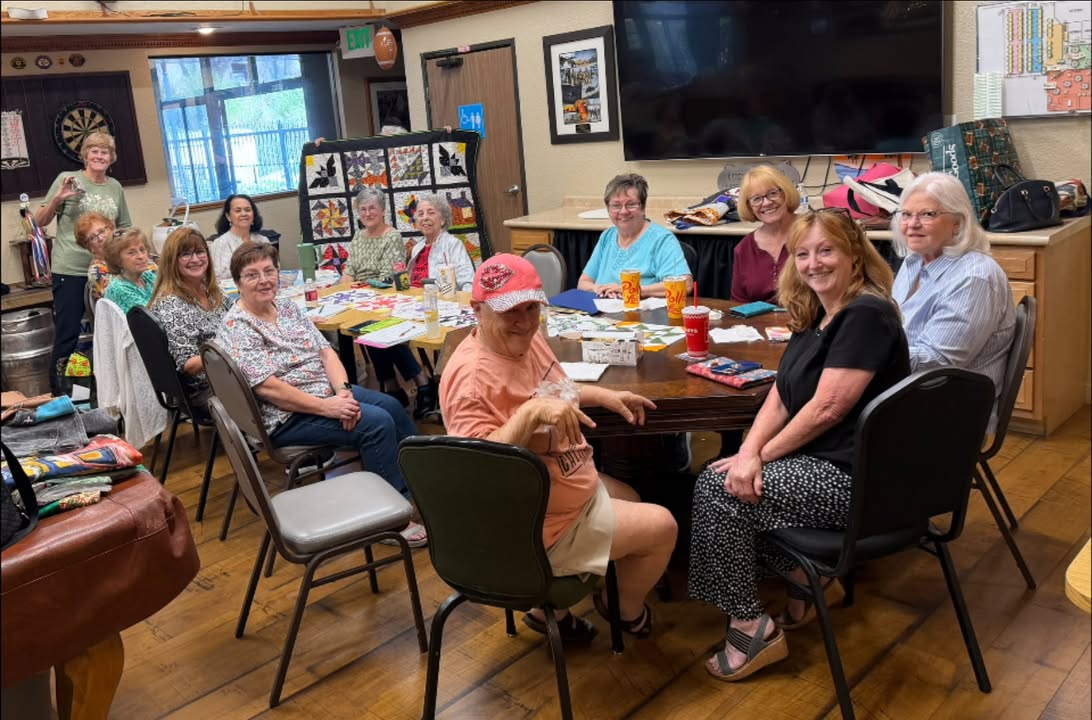 🧵🪡💕 DID YOU KNOW? We have some SASSY ladies at the Elks Lodge Mission Viejo! 💕...