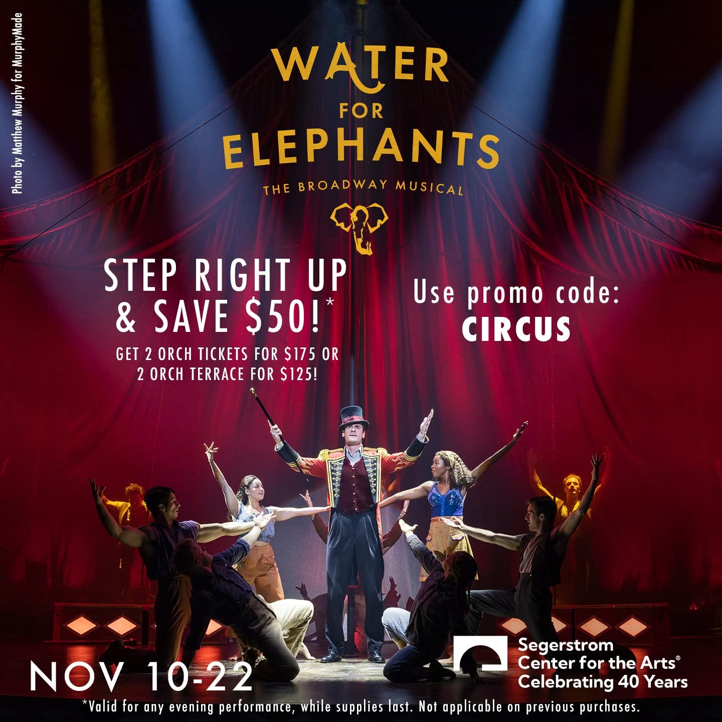 Run Away to The Circus Nov 10-22